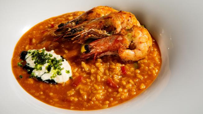 Arroz Cremoso de Gambas
