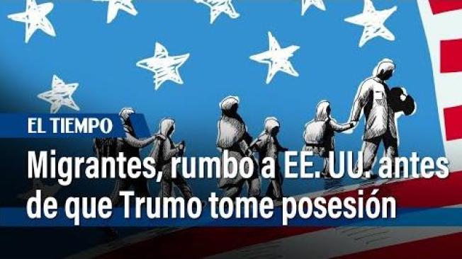 Una nueva caravana de migrantes partió el lunes del sur de México hacia Estados Unidos con la esperanza de llegar al país del norte antes de que el republicano Donald Trump asuma la presidencia.