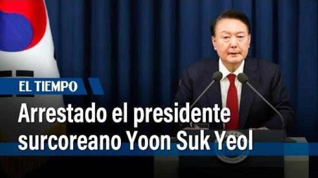 Arrestado el presidente surcoreano