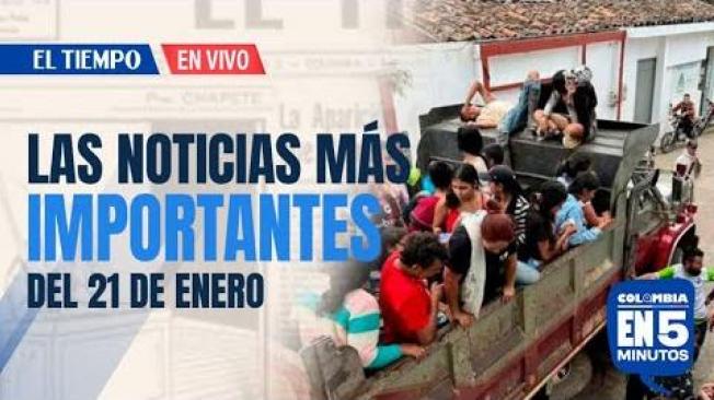 Más de 20.000 desplazados y 80 muertos en seis días en el Catatumbo