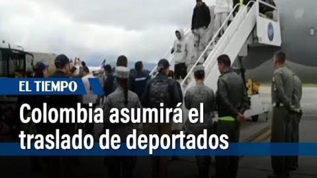 Colombia asumirá el traslado de deportados desde EE. UU.  | El Tiempo