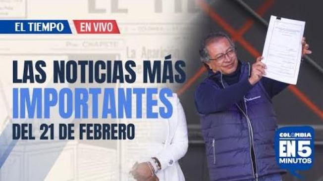 Petro pide audiencia pública sobre reforma pensional | Colombia en 5 minutos