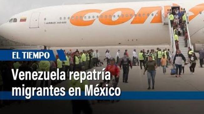Venezuela recibe a migrantes desde México mientras EE. UU. exige retomar deportaciones | El Tiempo