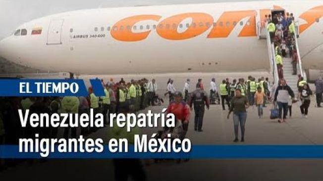 Venezuela recibe a migrantes desde México mientras EE. UU. exige retomar deportaciones | El Tiempo