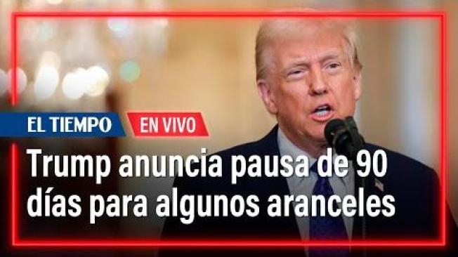Trump anuncia pausa de 90 días para algunos aranceles
