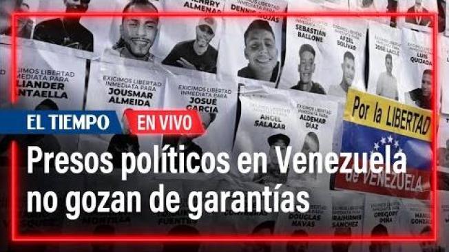 Denuncian que presos políticos no gozan de garantías mínimas en Venezuela