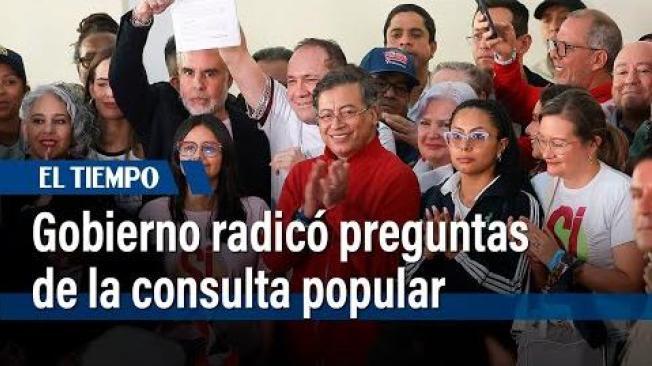 Tras su radicación el Senado tiene 30 días para dar luz verde o no a la consulta.