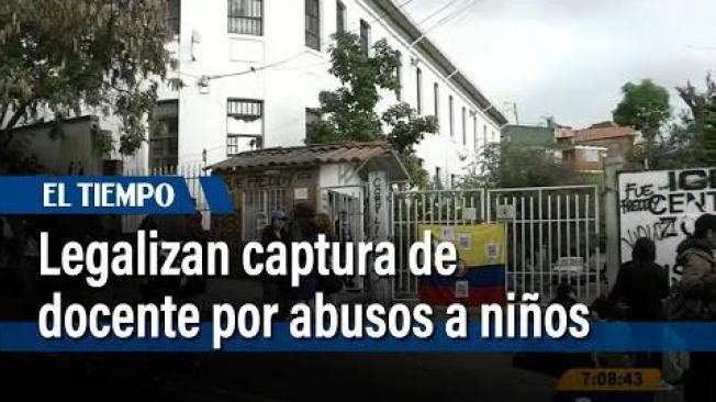 Fredy Arley Castellanos, señalado como el docente responsable de abusos a varios niños.