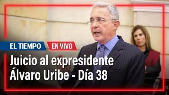 Continúan los testigos de la defensa del expresidente Álvaro Uribe Vélez en el juicio que enfrenta por los presuntos delitos de soborno, fraude procesal y soborno en actuación penal.