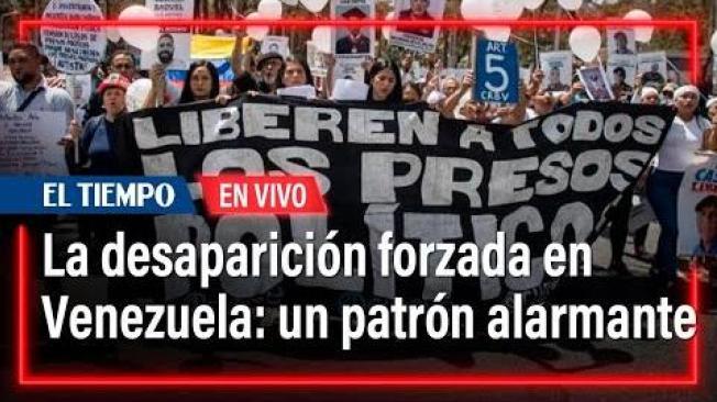 La desaparición forzada se ha convertido en un patrón de persecución en Venezuela. Después de las elecciones del 28 de julio, desaparecer y encarcelar a la disidencia es una práctica sin freno en el vecino país . Las organizaciones advierten sobre el preocupante escenario.