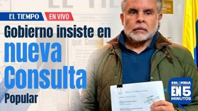  Gobierno insiste en consulta popular