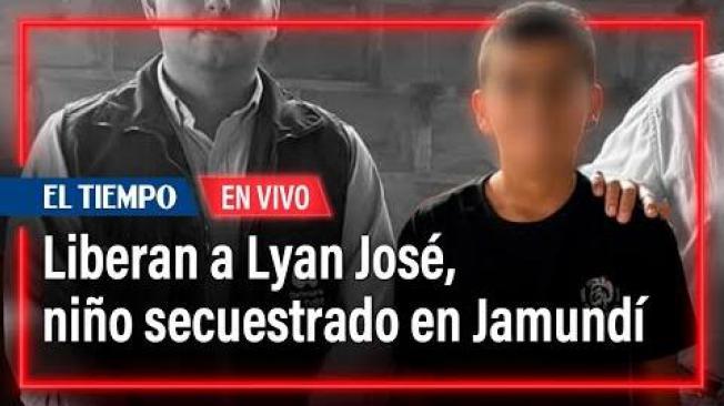 Liberan a Lyan José Hortúa, niño de 11 años secuestrado en Jamundí