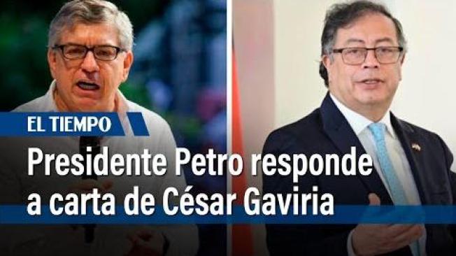 El presidente Gustavo Petro respondió contundentemente a la carta enviada por el expresidente César Gaviria , quien lo acusó de pretender imponer una " constitución paralela " y advirtió que podría desconocer su autoridad. Petro calificó estas afirmaciones como una "amenaza de golpe de Estado" y advirtió que la democracia y la institucionalidad están en juego.