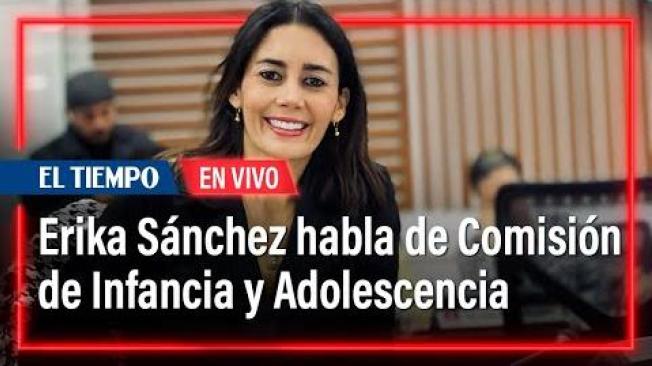 La representante Erika Sánchez habla sobre la Comisión de Infancia y Adolescencia