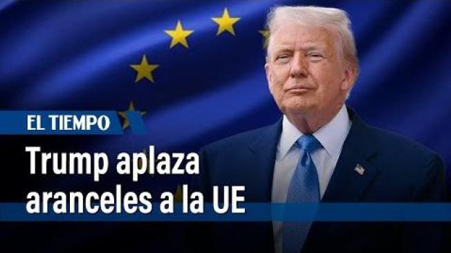 Donald Trump decidió aplazar hasta el 9 de julio la entrada en vigor de aranceles del 50 % para productos de la Unión Europea. La medida llega tras una conversación con la presidenta de la Comisión Europea, Ursula von der Leyen.