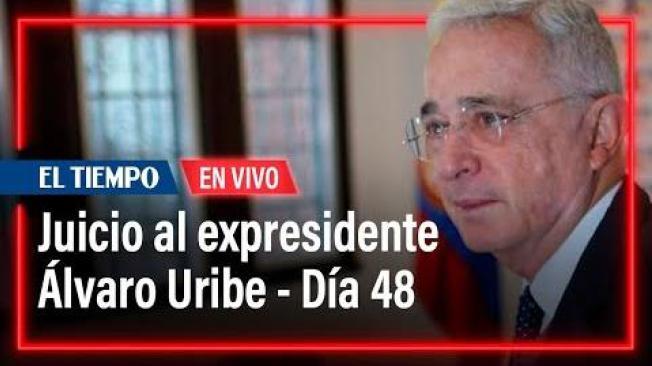 Juicio al expresidente Álvaro Uribe - Día 48
