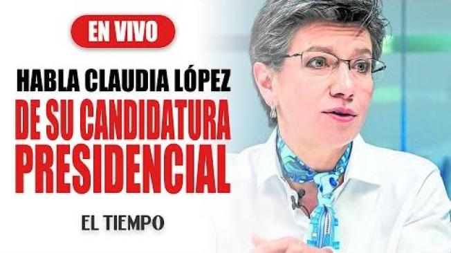 Claudia López habla de su candidatura presidencial para el 2026