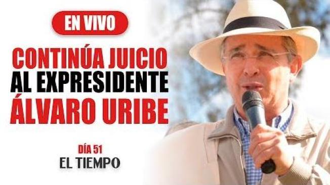 Juicio al expresidente Álvaro Uribe - Día 51