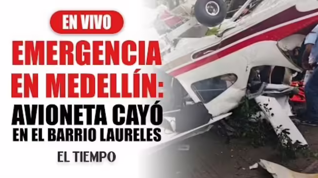 El avión liviano venía de Tolú para aterrizar en el Olaya Herrera. Autoridades se encuentran en el sitio.