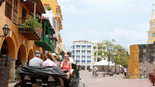 Centro histórico de Cartagena. Foto: Archivo EL TIEMPO