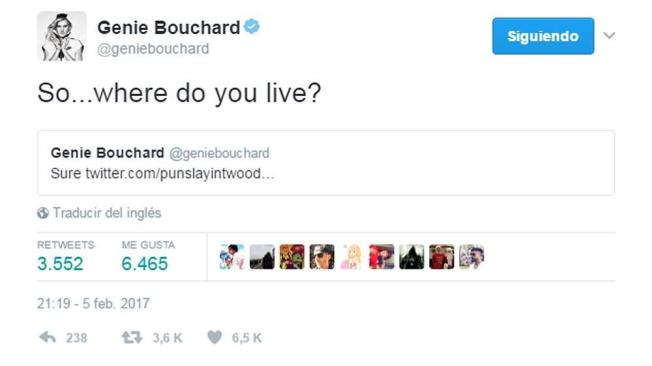 tenista canadiense genie bouchard paga apuesta del super bowl 2017