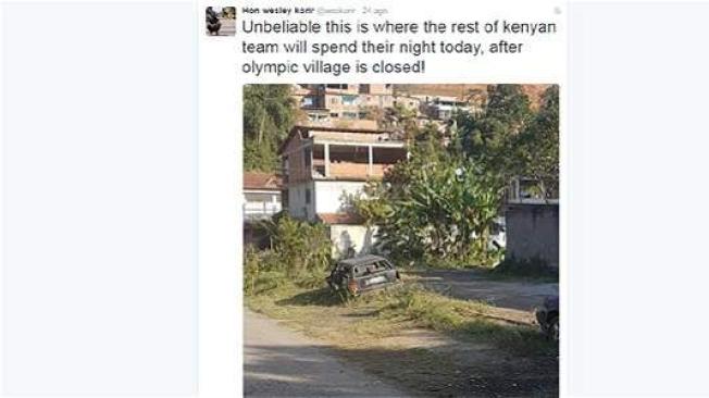 deportistas de kenia vivieron en una favela