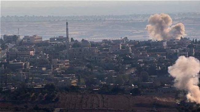 El Ejercito israelí atacó la frontera con Siria y bombardeó zonas ocupadas por rebeldes. Foto: ATEF SAFADI / EFE.