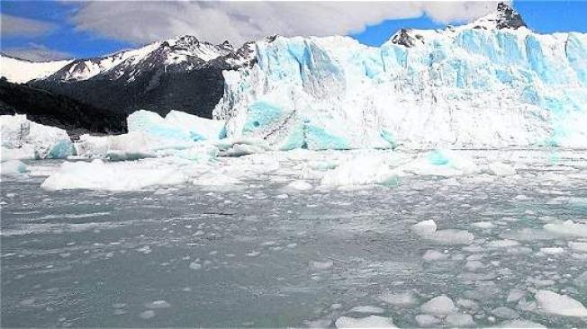 El glaciar Perito Moreno en El Calafate, Argentina, uno de los que ha sufrido las consecuencias del calentamiento global.