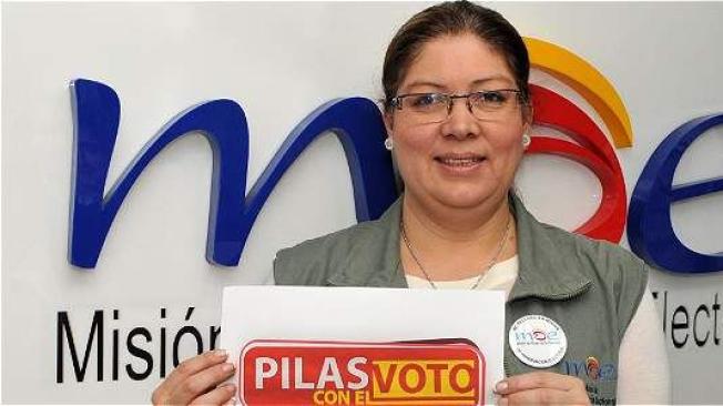Alejandra Barrios, directora de la MOE en Colombia.