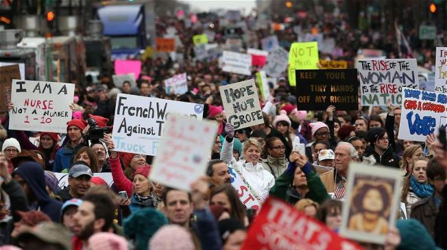 Washington, capital de Estados Unidos, ha sido el epicentro de las protestas desde este viernes. Foto: REUTERS/Lucy Nicholson