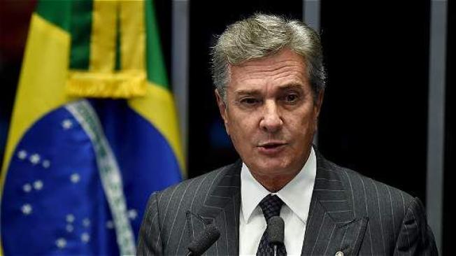 Fernando Collor de Mello, actual senador y expresidente de Brasil.
