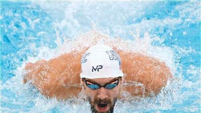 Michael Phelps. Foto: AFP.