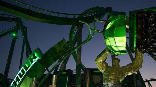 Hulk Rusa Parques temáticos de Universal Orlando