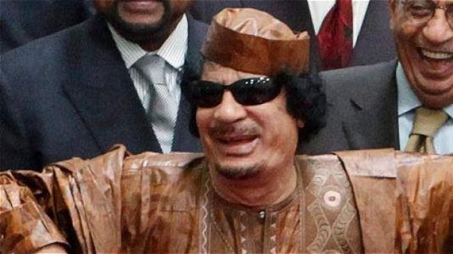 El ex líder libio Muamar Gadafi.