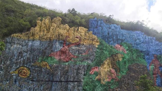 El Mural de la Prehistoria, en Pinar del Río.