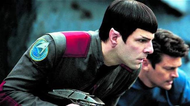 Zachari Quinto, como Spock, escena de Star Trek más allá (2016). Foto: Archivo particular.