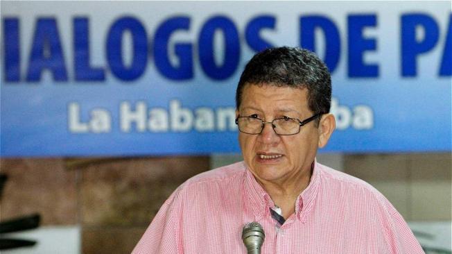 'Pablo Catatumbo', integrante de la mesa de negociaciones de las Farc en La Habana y comandante del bloque occidental de esa guerrilla. Su nombre real es Jorge Torres Victoria.