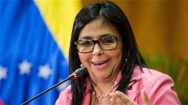 La canciller de Venezuela, Delcy Rodríguez.