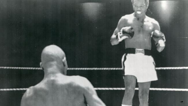 Momento de la pelea de Rocky Valdez, en Mónaco.