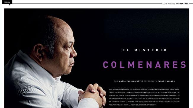 "El misterio Colmenares"
Entrevista con Luis Alonso Colmenares.
Por María Paulina Ortiz. Fotos: Pablo Salgado.