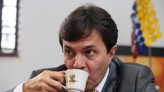 Roberto Vélez, presidente de la Federación de Cafeteros de Colombia.