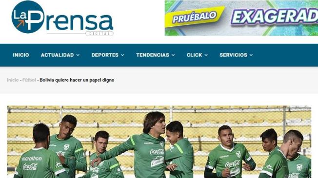 La Prensa, de Bolivia.
