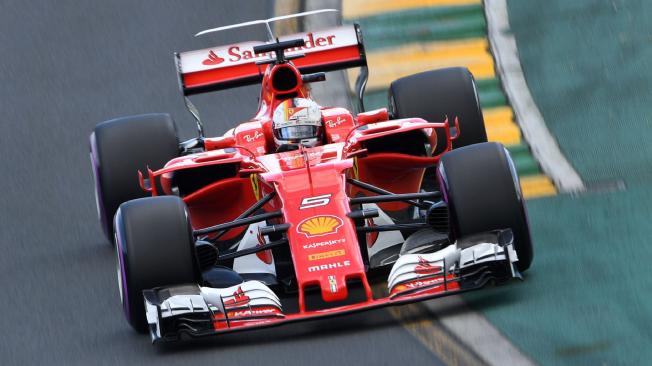 Sebastian Vettel, piloto alemán.