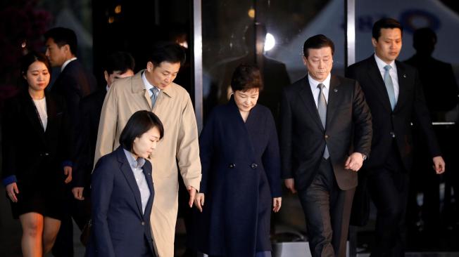 La expresidenta Park ya declaró ante la justicia y negó todos los cargos.