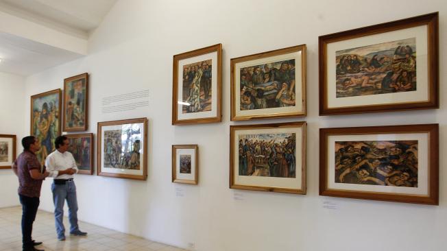 La Casa Museo Pedro Nel Gómez guarda gran parte de la obra del artista antioqueño.