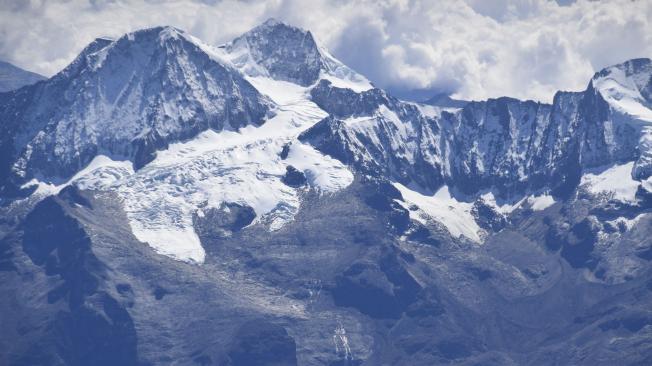 El Ideam estima que solo quedan 6,7 kilómetros cuadrados de glaciar en la sierra.