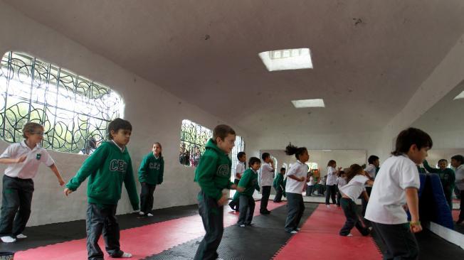 El baile es una de las herramientas pedagógicas usadas en el colegio Conquistadores.
