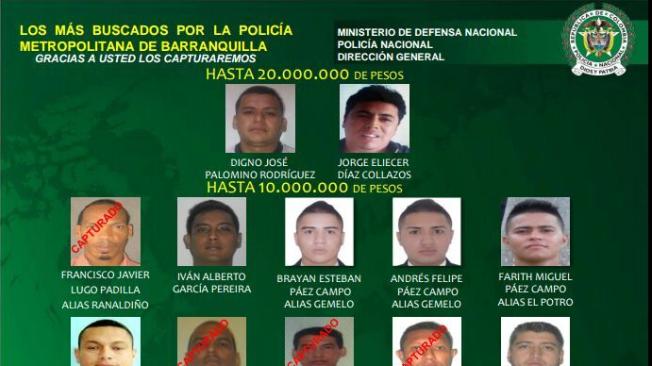 El programa ha servido para dar con la captura de 10 de los más peligrosos delincuentes en Barranquilla.