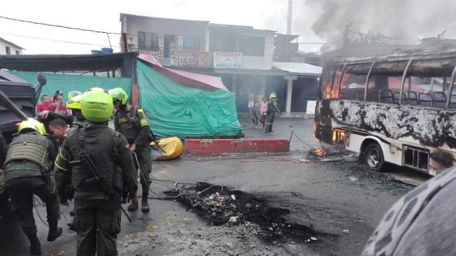 Disturbios en Llorente