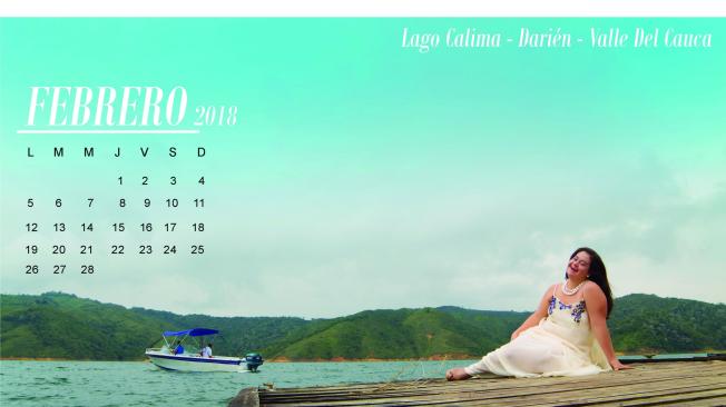 Nueve fotógrafos colombianos participaron en el calendario que va de abril del 2017 hasta abril del 2018.